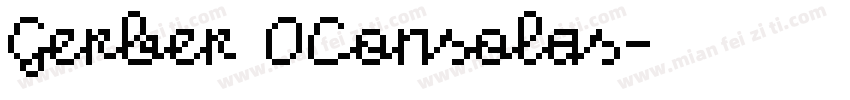 Gerber 0Consolas字体转换